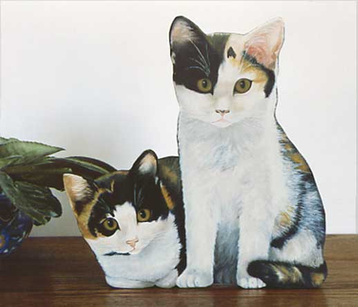 Calico Kittens Silent Companion